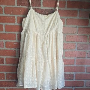 Storia Cream Lace Dress